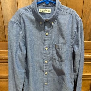 Super soft button down Abercrombie shirt